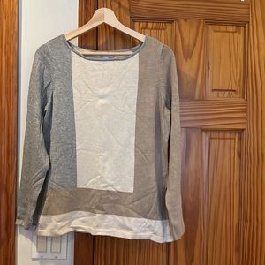 Charter club neutral long sleeve top